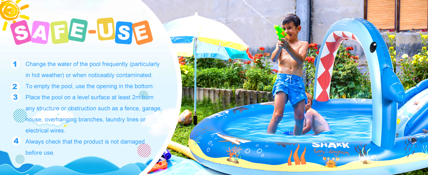 inflatable water slide