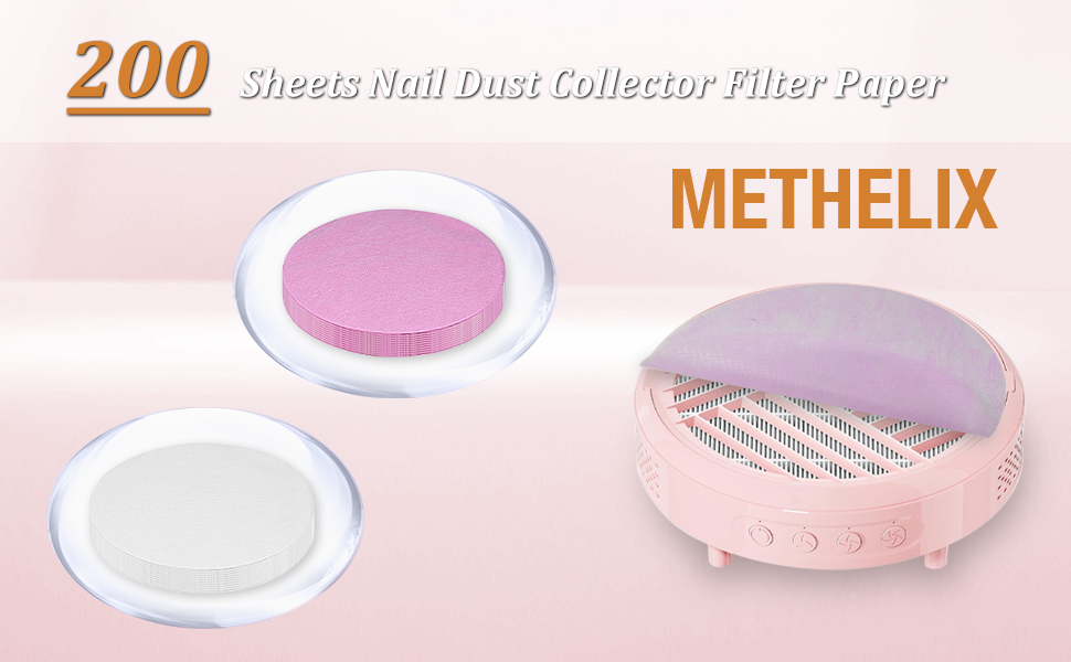 Nail Dust Collector Filter Paper