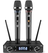 HWWR Wireless Microphones U100 (Black)