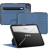 Zugu Case for iPad Pro 11 (M4) 2024, Slim Protective Cover with Apple Pencil Holder, Auto Wake/Sl...