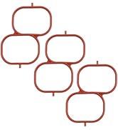 3PCS Intake Manifold Gasket Set,Tight Silicone Intake Gasket OEM#037-4886,171760P020,Professional...
