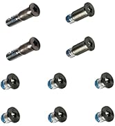 Willhom Bottom Case Screws 10 pcs Replacement for MacBook Air 13" Retina (Late 2018 - Mid 2019) A...