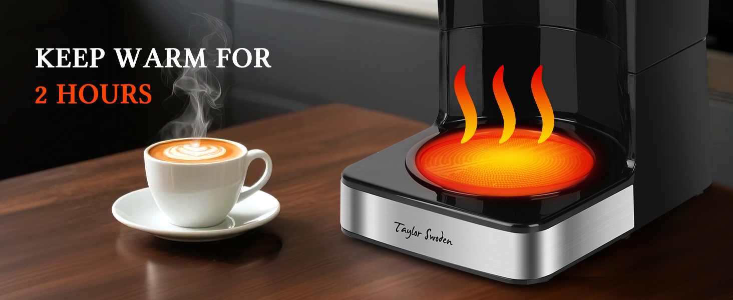 coffee maker coffee machine coffee pot drip iced coffee maker programmable keep warm 2H