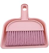 Mini Broom and Dustpan Set, Compact Cleaning Kit for Home Car Camping Small Spaces Pet Cleanup an...