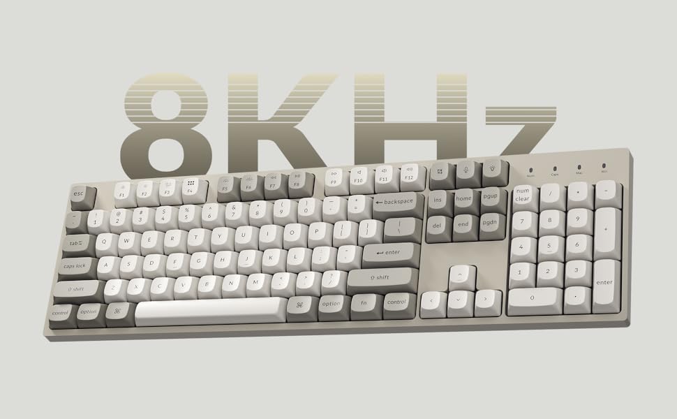 Keychron C2 Pro 8K QMK Wired Custom Mechanical Keyboard