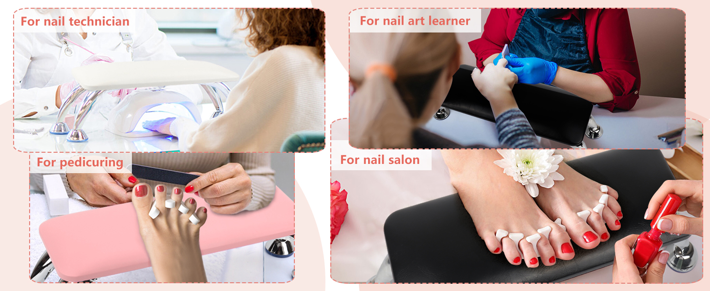 Nail Arm Rest for Acrylic Nails