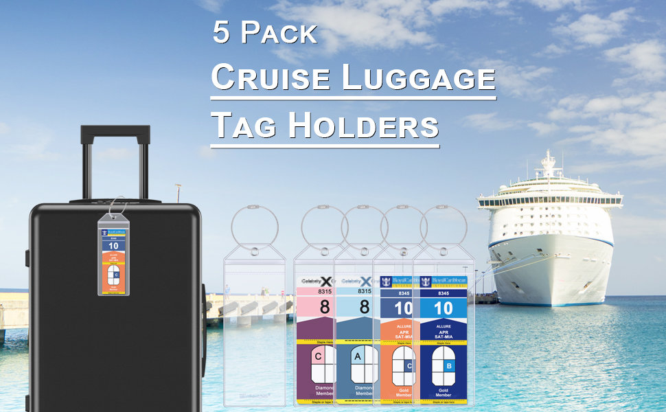 cruise luggage tags