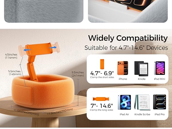 Kindle Pillow Stand