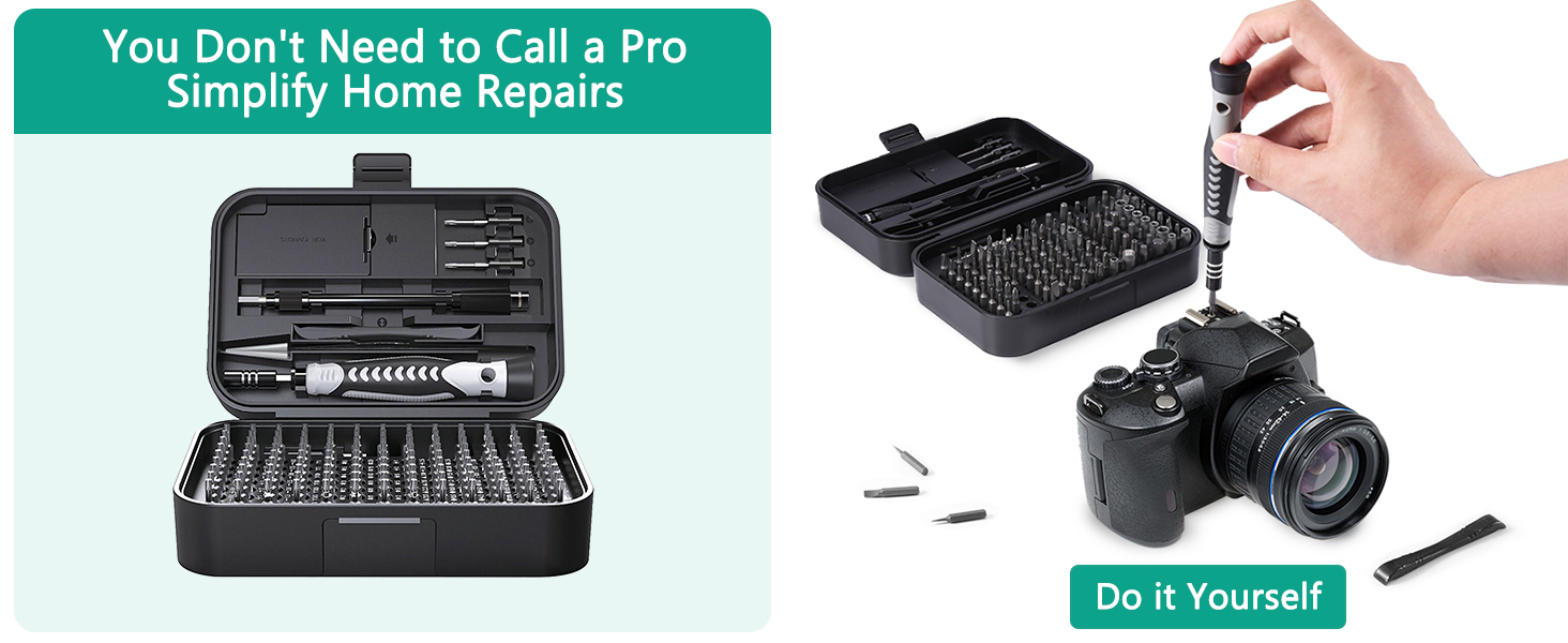 Precision Screwdriver Set, Magnetic Screwdriver Kit