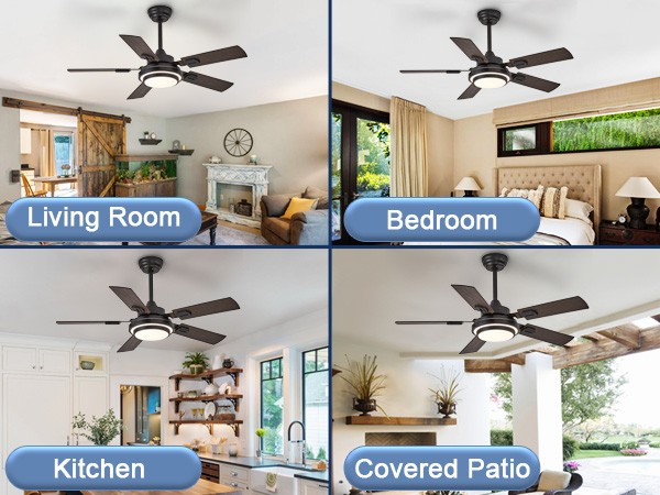 42 inch ceiling fan with light