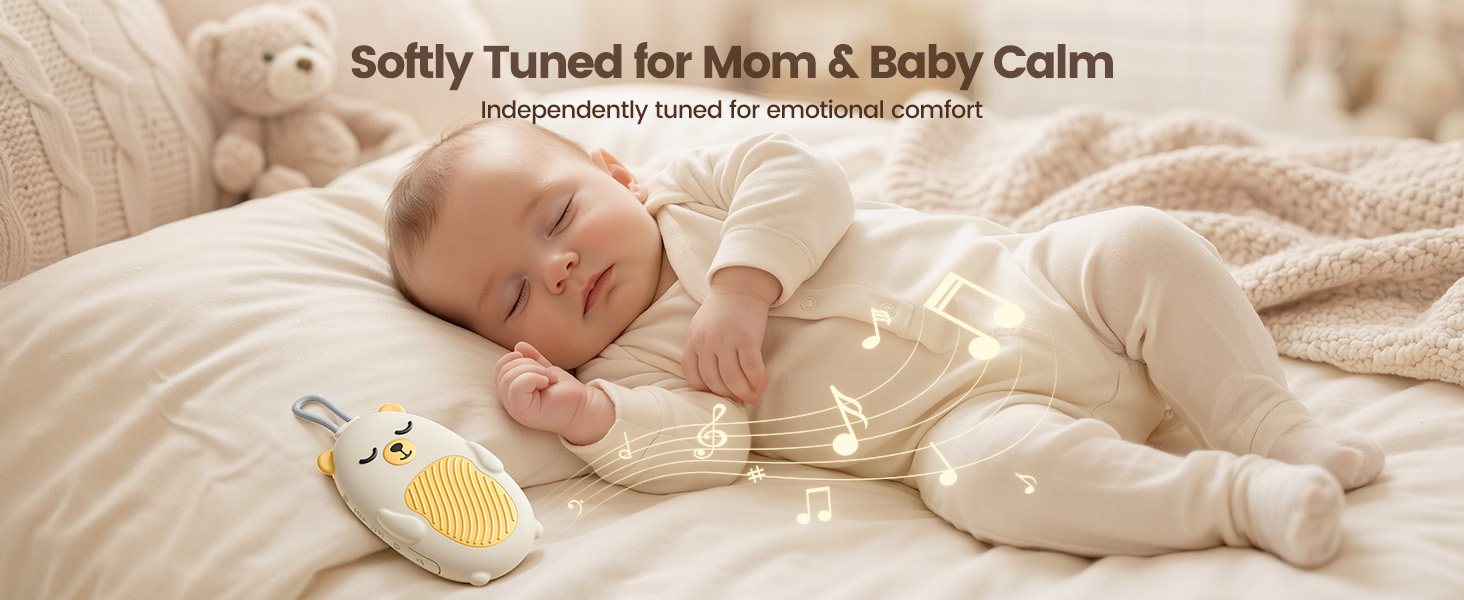 Vaydeer Baby Sound Machine for Sleep, White Noise Machine