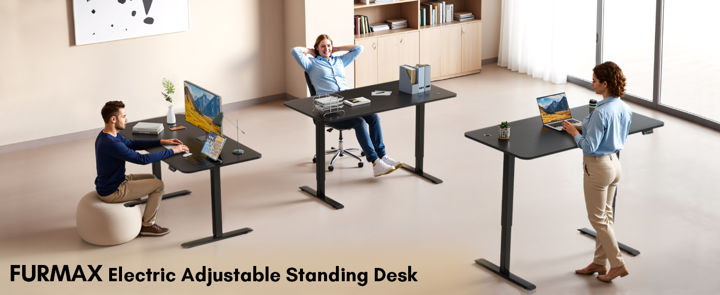 Electric Height Adjustable Standing Desk