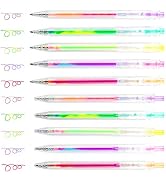 Tomorotec [10 Pack] Mixing of 3 Colors Magic Gel Pens Retractable Colored Ballpoint Pen Set for C...