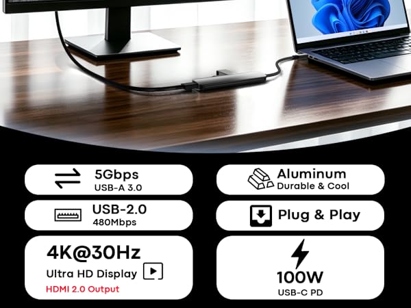 usb a to hdmi adapter