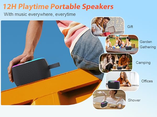 40W ZICOROOP Bluetooth Speaker