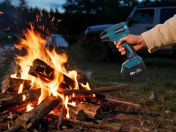 mini air blower gun cordless booster