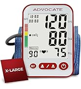 Digital High Blood Pressure Monitor for Home Use, Automatic Readings for Upper Arm Fit, Records D...