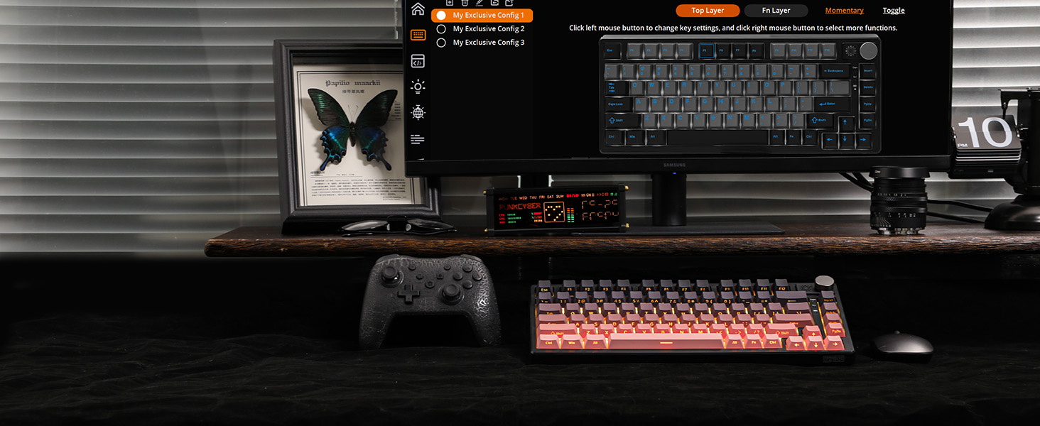 HE75 Tri-Mode Gaming Keyboard