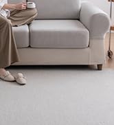 OHSIO Couch Cushion Covers, Super Soft Thicker Fleece Sofa Cover Stretch Sectional Sofa Slipcover...