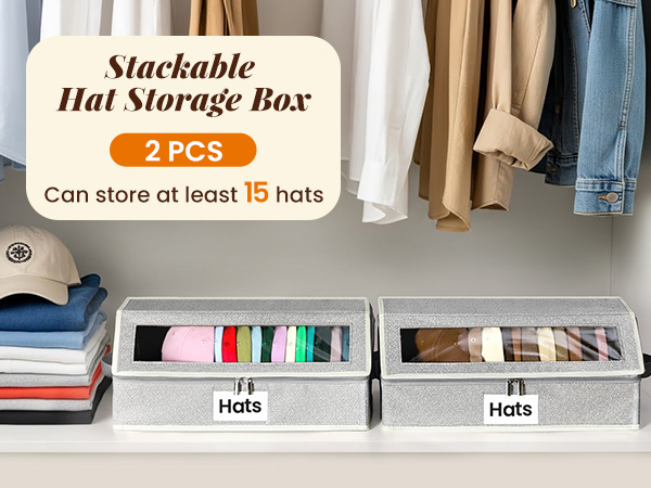 cap organizer box