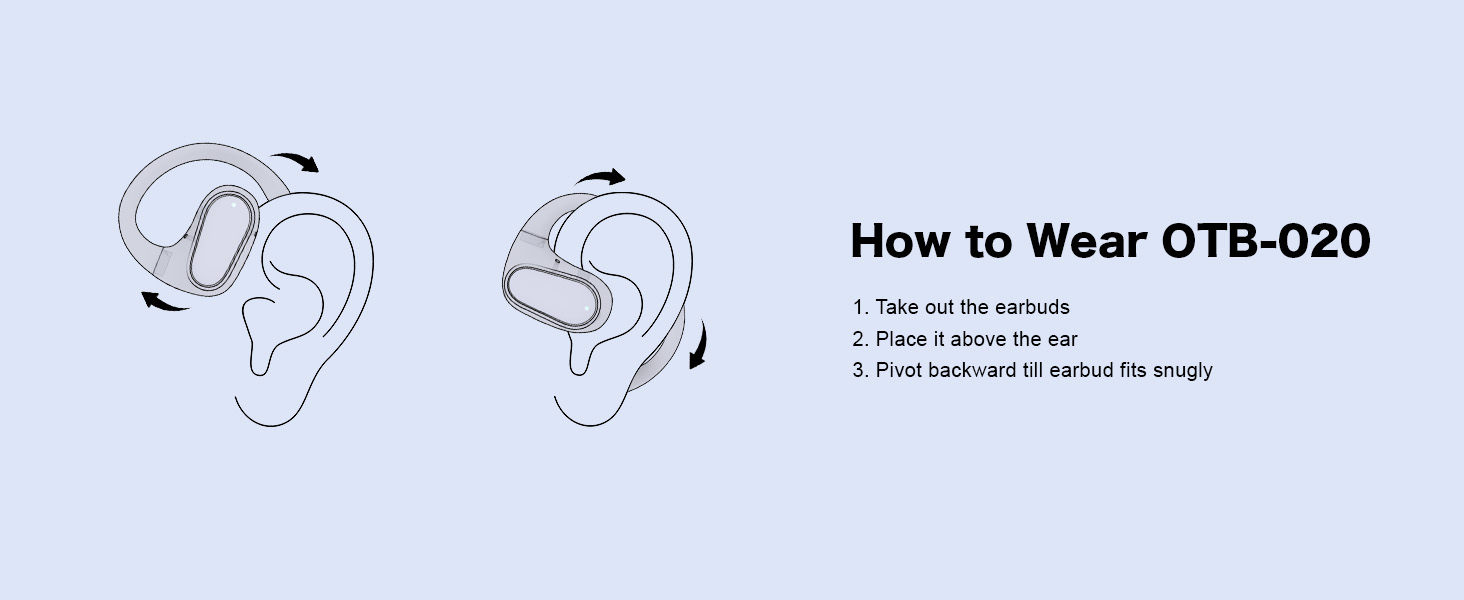 KIMHOST 020 Open Ear Headphones