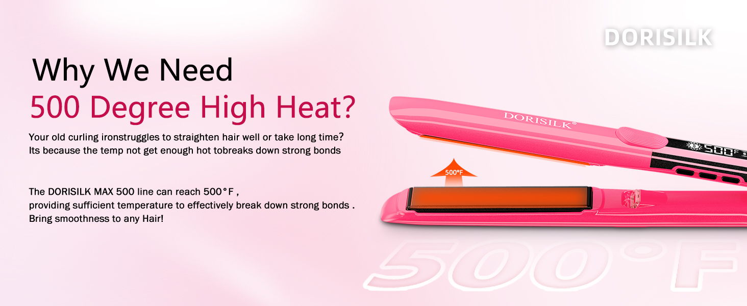 titanium flat iron
