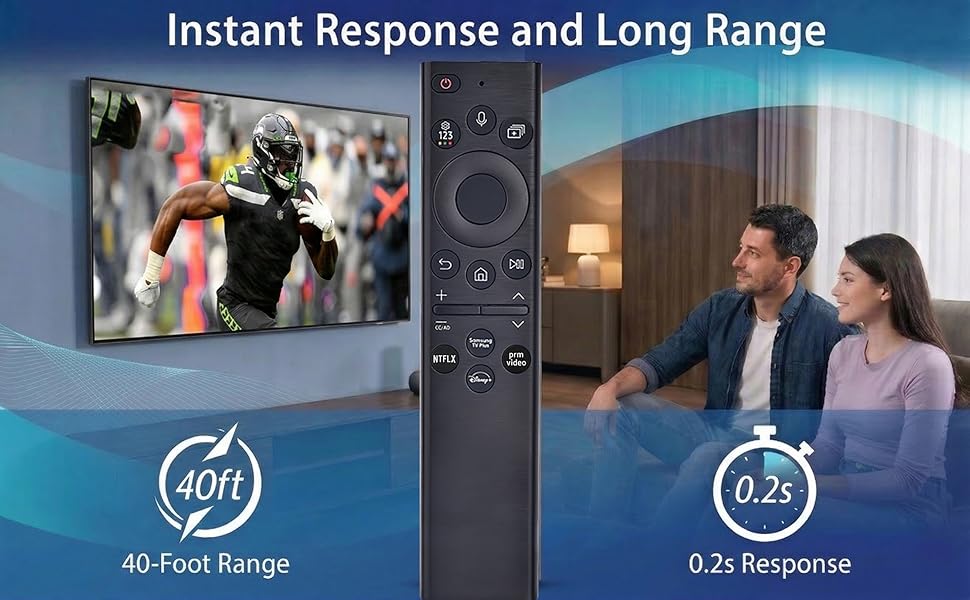 instant response and long range