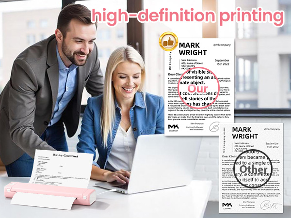 Phomemo Portable Printers Wireless for Travel,Phomemo Portable Printers Wireless for Travel
