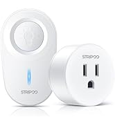 Garbage Disposal Wireless Switch Kit,Remote Control Outlet, Smart Outlet Plug, Wireless Remote Co...