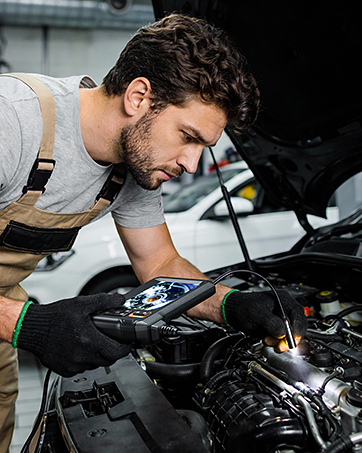 endoscope camera with light