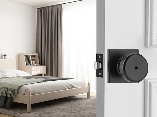 door knob, black door knob, door knob interior, interior door knob, door knob with lock