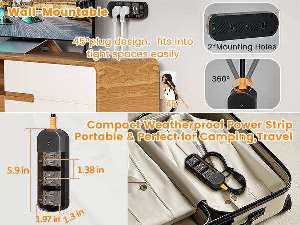 power strip waterproof