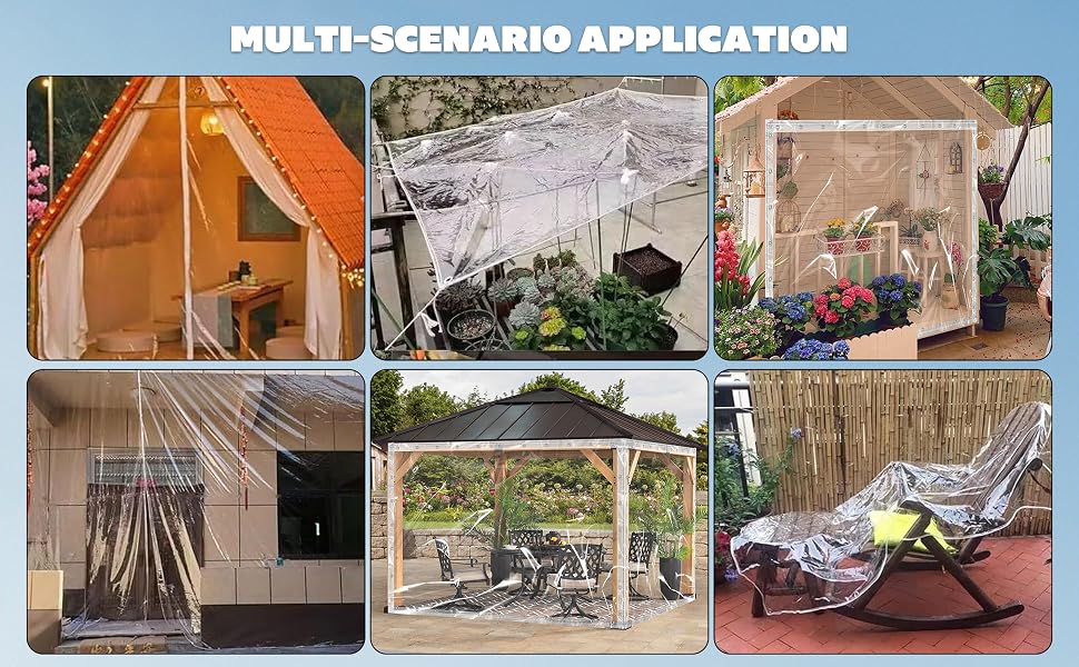 Clear Waterproof Tarp