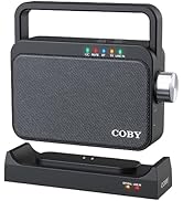 Coby Wireless Digital Hearing Amplifier TV Audio Speaker for Hard of Hearing - Portable TV Listen...