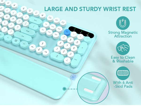 LARGE AND STURDY WRIST REST