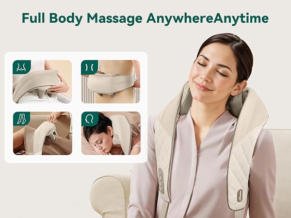 Shiatsu Back Massager Pillow