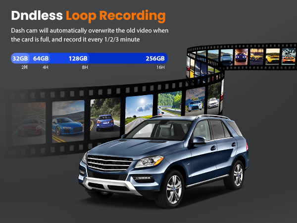 dash cam loop recording