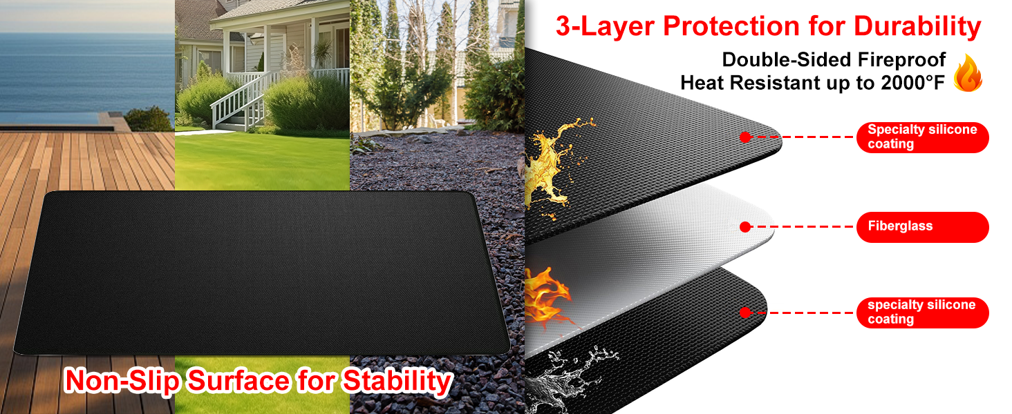 grill mat for outdoor grill