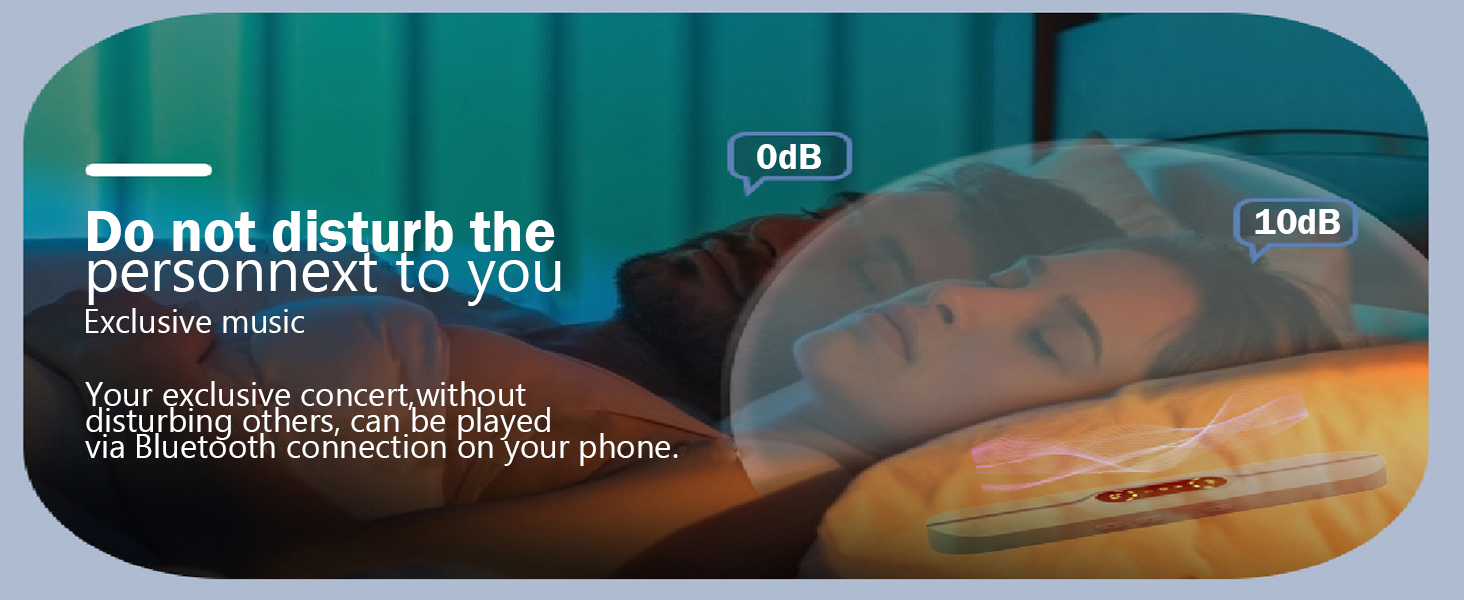 Pillow Speaker for Sleeping
