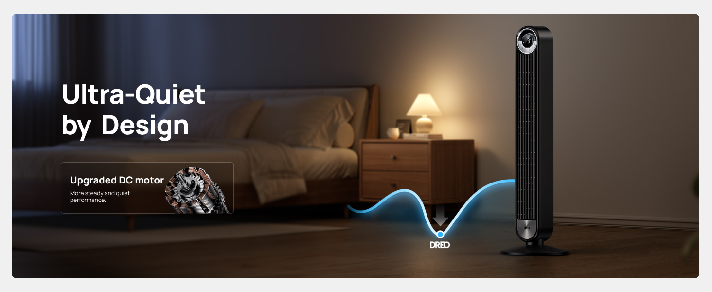 tower fan for bedroom