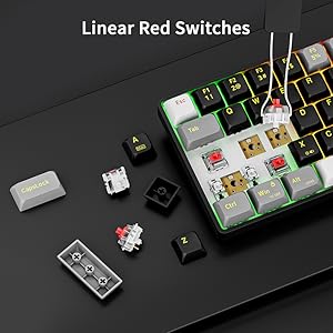 hot swappable mechanical keyboard