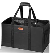 WONDAY Large Utility Tote Bag, Reusable Grocery Bags Collapsible Tote, Large Tote Bag With Handle...