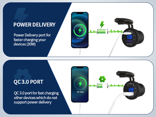 usb 12v usb car port usb outlet 12v marine usb outlet waterproof boat usb charging port