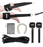 Hikeen Swimming Training Belt 4M Swimming Tether Swim in Place Harness Stationary Swimming Aquati...