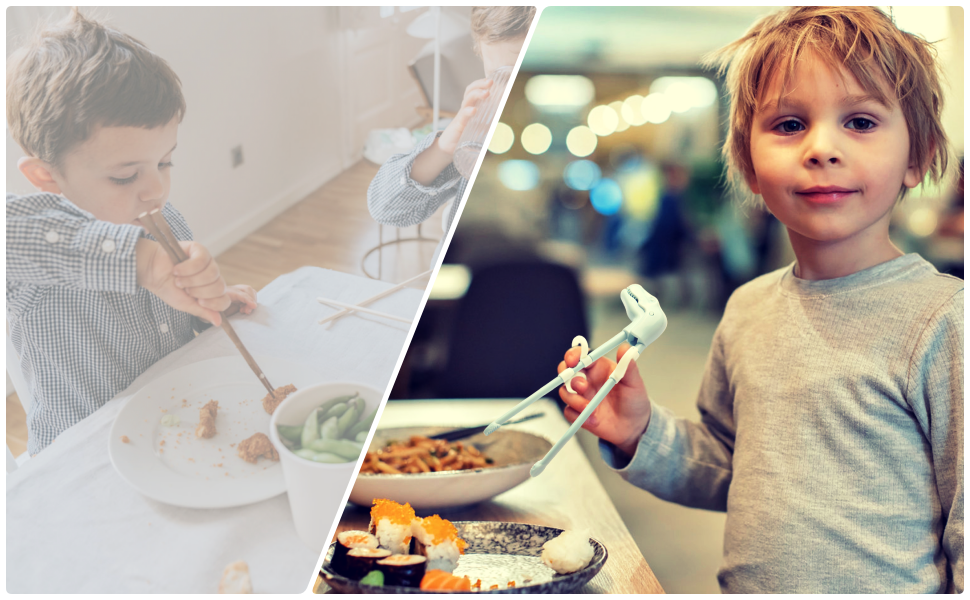 Animal Cute Chopsticks Helper with More Fun for Kids to have meals