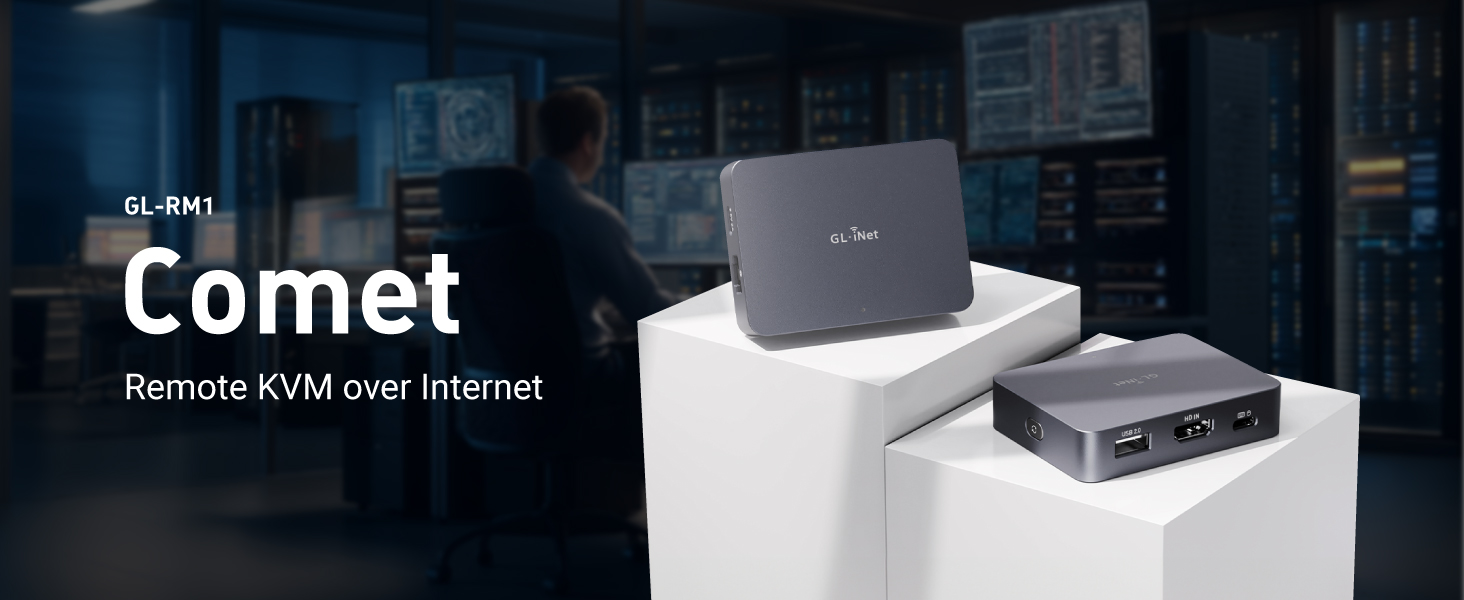 Remote KVM over Internet