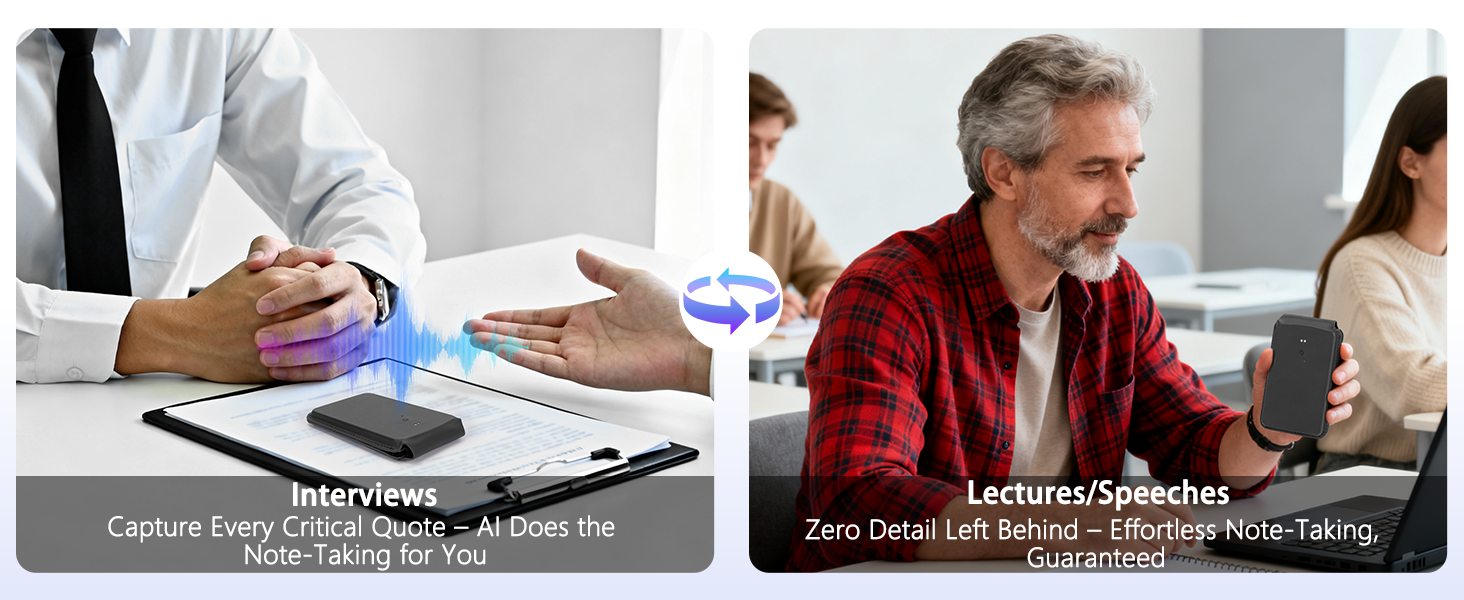 listening device mini voice with playback device for meeting recorder smart glasses taking device