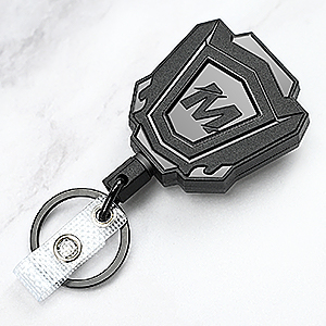 Retractable badge clips