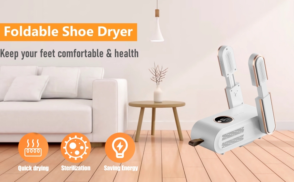 Electric Foldable Shoe Dryer