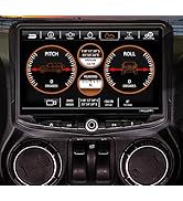 Stinger HEIGH10 10.1" Jeep Wrangler JK (2011-2018) Flush Stereo Radio Complete Kit Touchscreen, C...